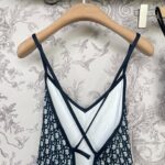 Dior Swimsuit Navy Blue For Women