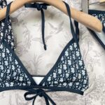 Dior Swimsuit Navy Blue For Women