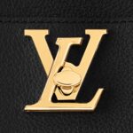 Louis Vuitton Lock And Walk Bag Black For Women M24006- 20.5 Cm/ 8 Inches