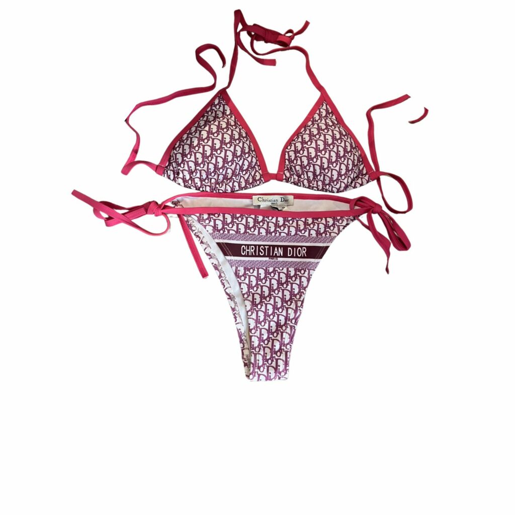 Dior Swimsuit Oblique Pink For Women