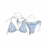 Dior Swimsuit Oblique Blue For Women