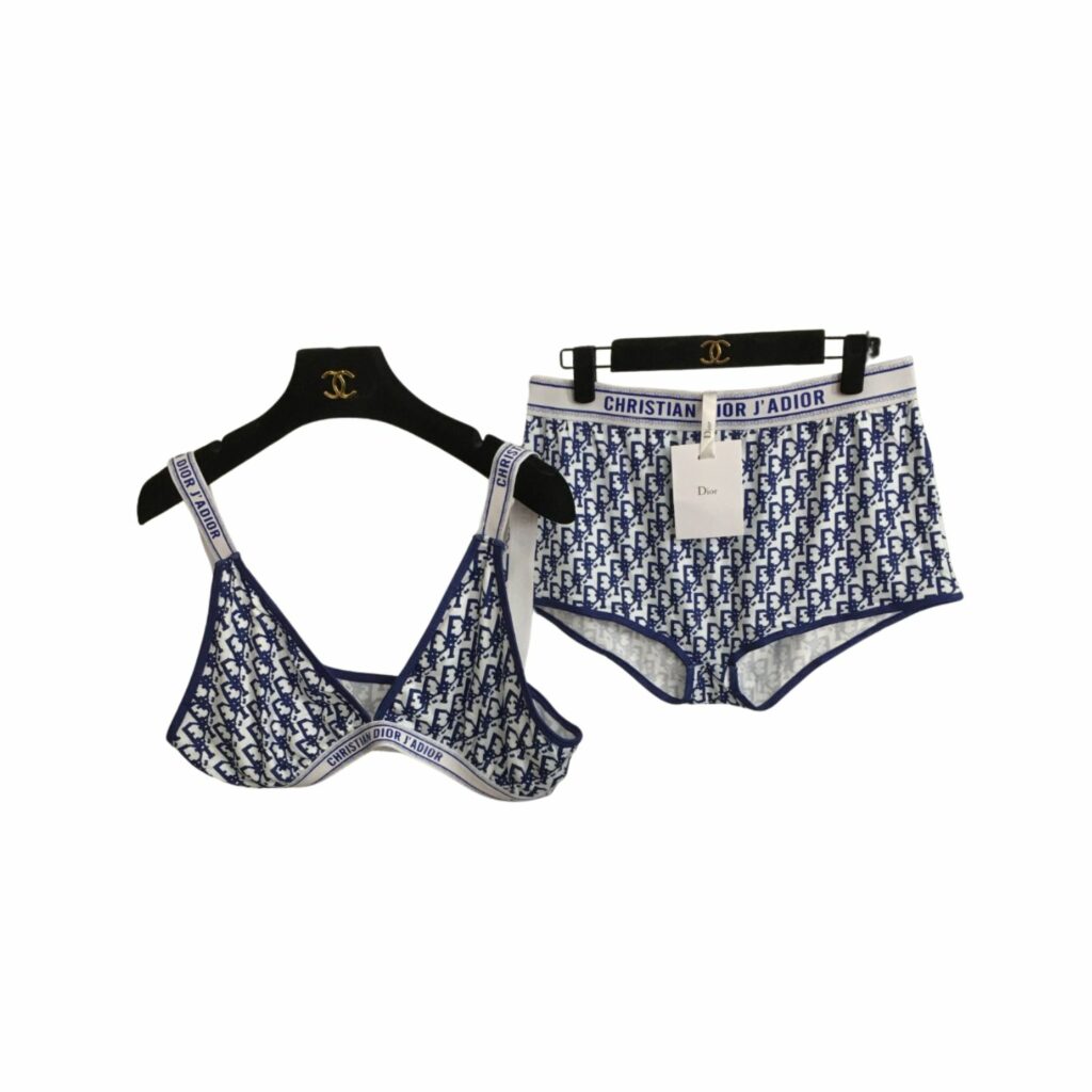 Dior Swimsuit Oblique Blue For Women