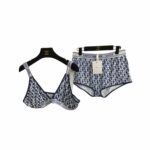Dior Swimsuit Oblique Blue For Women