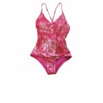 Dior Swimsuit Complex Pattern Pink For Women