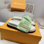 Louis Vuitton Pool Pillow Flat Comfort Mule Beige For Men
