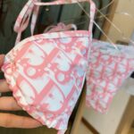 Dior Swimsuit Oblique Pink For Women