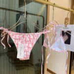 Dior Swimsuit Oblique Pink For Women