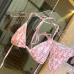 Dior Swimsuit Oblique Pink For Women