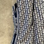 Dior Swimsuit Oblique Zipper Blue For Women