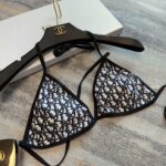 Dior Swimsuit Oblique Black For Women