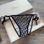 Dior Swimsuit Oblique Black For Women