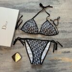 Dior Swimsuit Oblique Black For Women
