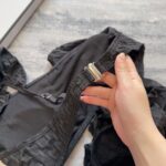 Chanel Swimsuit Frill Black For Women