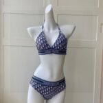 Dior Swimsuit Oblique Blue For Women