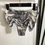 Dior Swimsuit Complex Pattern Beige For Women