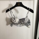 Dior Swimsuit Complex Pattern Beige For Women