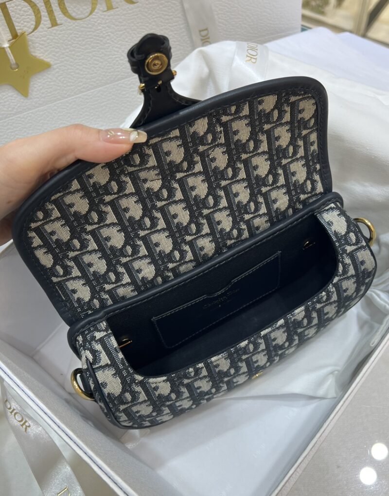 Dior Bobby East-West Bag Black For Women 8,3in/21cm
