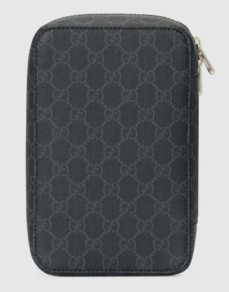 Gucci GG Mini Packing Cube Black 8.7in / 22cm 726657 KGD0N 1000