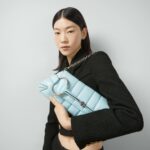 Gucci Horsebit Chain Medium Shoulder Bag Light Blue For Women 15 Inches/ 38 Cm 764255 AACU1 4811
