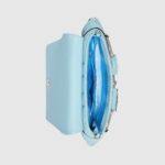 Gucci Horsebit Chain Medium Shoulder Bag Light Blue For Women 15 Inches/ 38 Cm 764255 AACU1 4811
