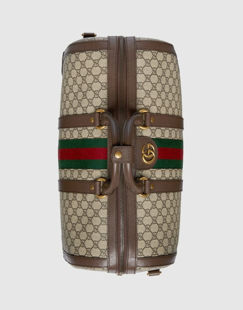 Gucci Savoy Medium Duffle Bag Beige For Men 17.3 In/ 44 Cm 724642 9C2ST 8746
