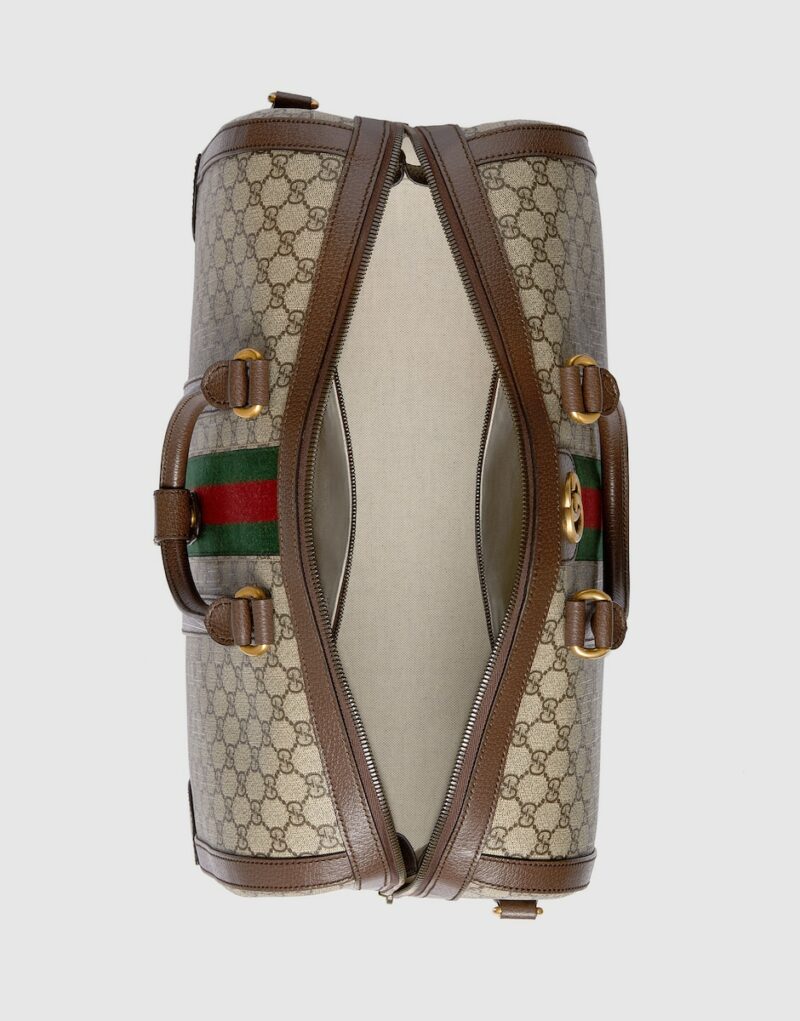 Gucci Savoy Medium Duffle Bag Beige For Men 17.3 In/ 44 Cm 724642 9C2ST 8746