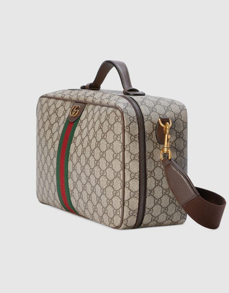 Gucci Savoy Shoe Case Beige For Men 10.2 in/ 26 cm 752587 9C2ST 8746