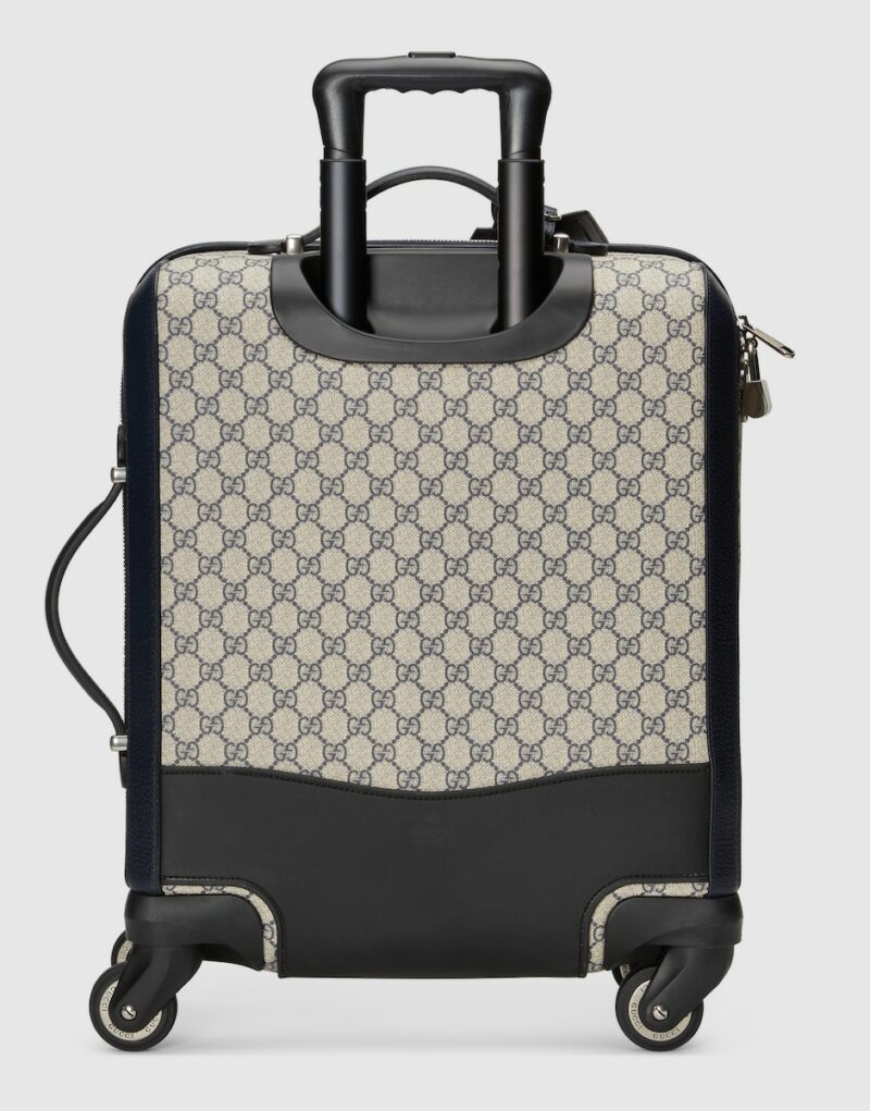 Gucci Savoy Small Cabin Trolley Beige For Men 20.7 in/ 51 cm 693646 96IWN 4076