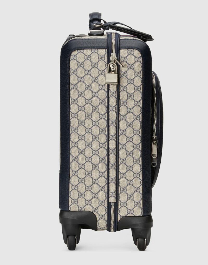 Gucci Savoy Small Cabin Trolley Beige For Men 20.7 in/ 51 cm 693646 96IWN 4076