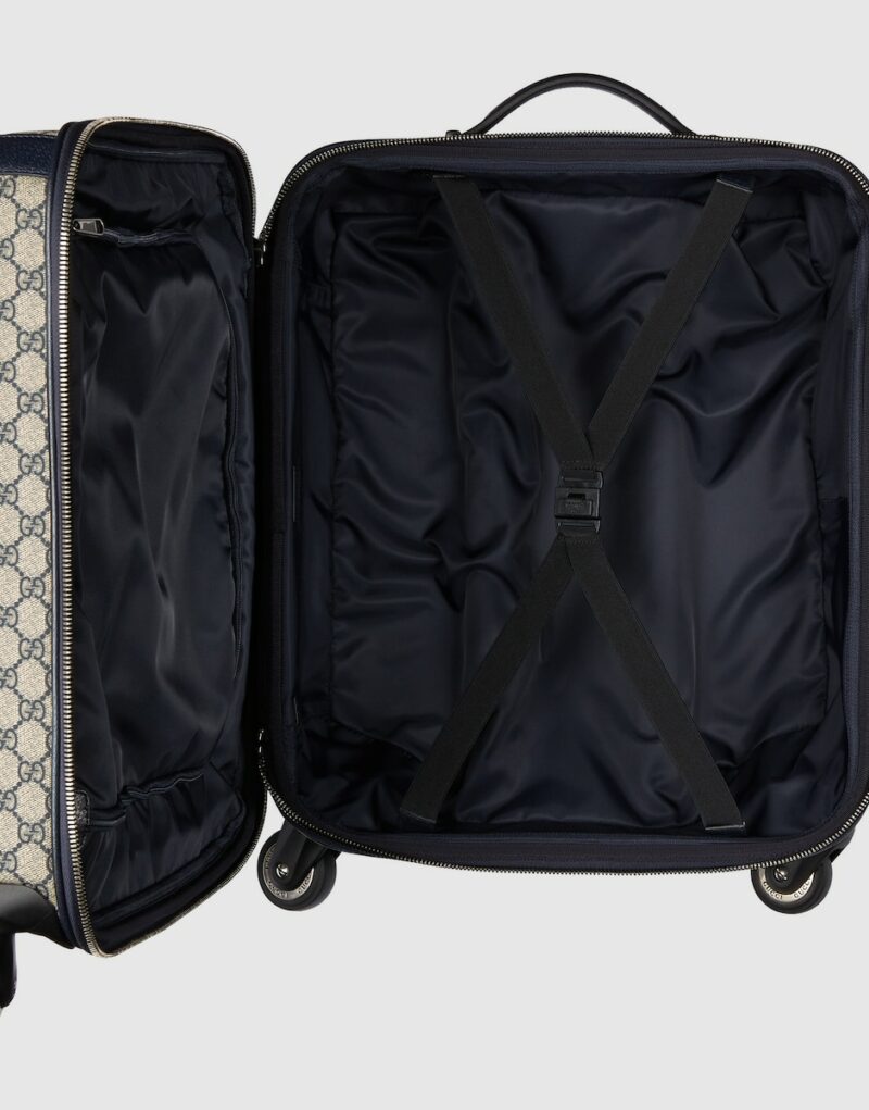 Gucci Savoy Small Cabin Trolley Beige For Men 20.7 in/ 51 cm 693646 96IWN 4076