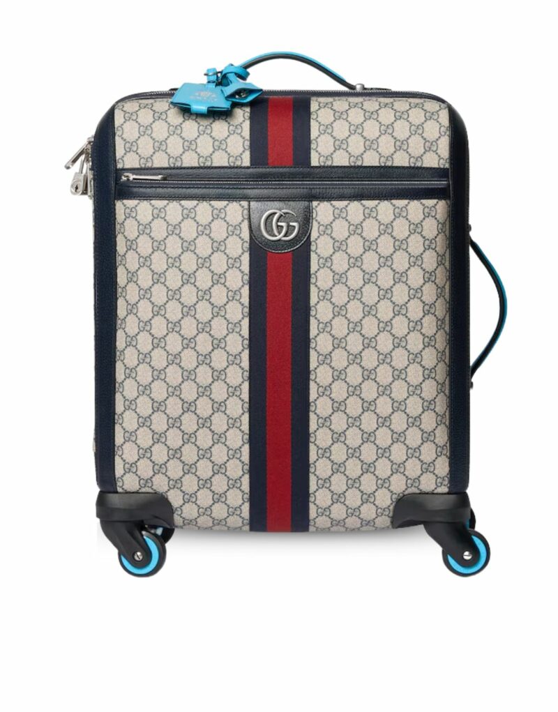 Gucci Savoy Small Cabin Trolley Beige For Men 20.7 in/ 51 cm 693646 96IWN 4076