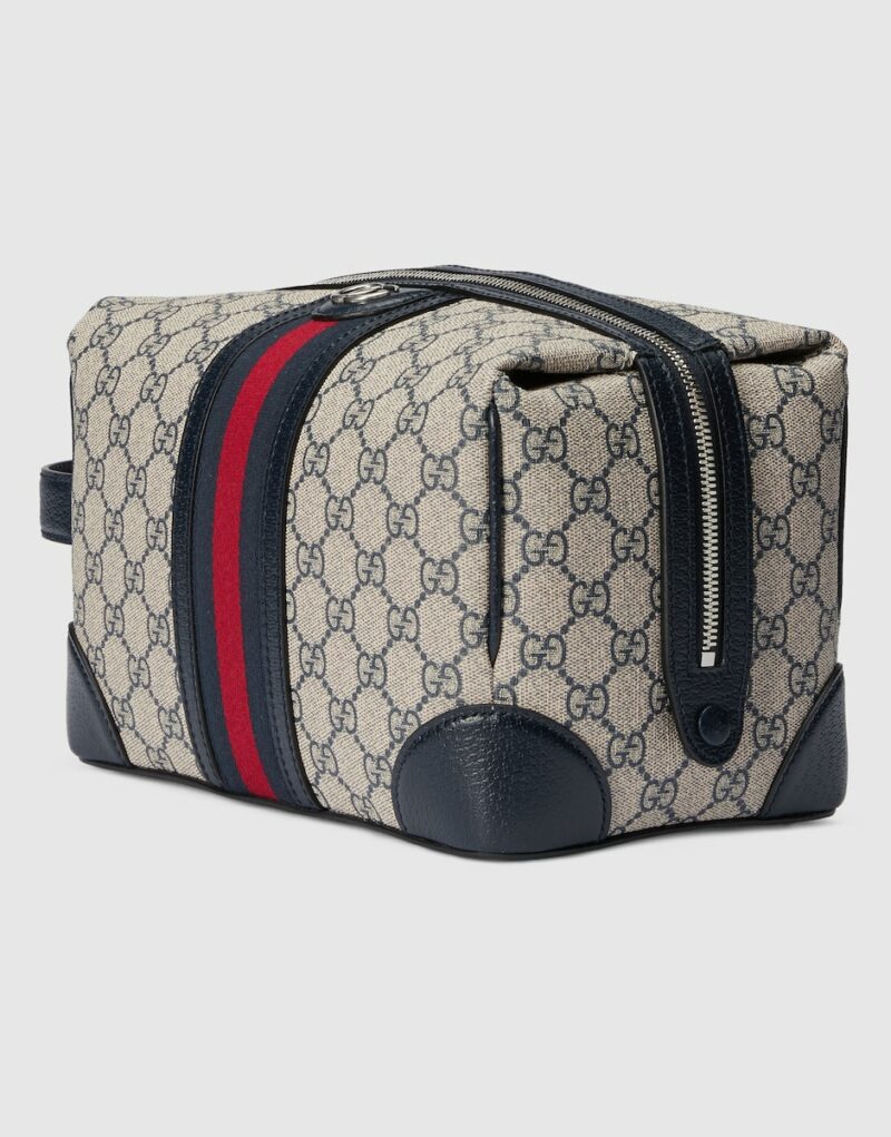 Gucci Savoy Toiletry Case Beige For Men 10.2 in/ 26 cm 739391 96IWN 4076