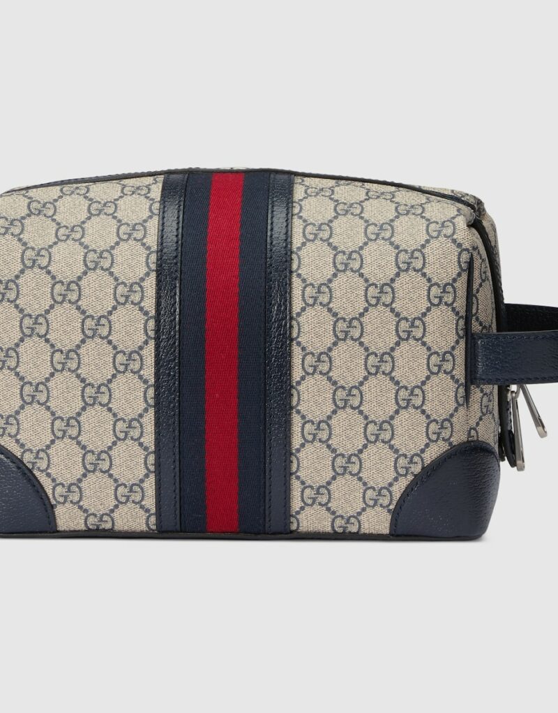 Gucci Savoy Toiletry Case Beige For Men 10.2 in/ 26 cm 739391 96IWN 4076