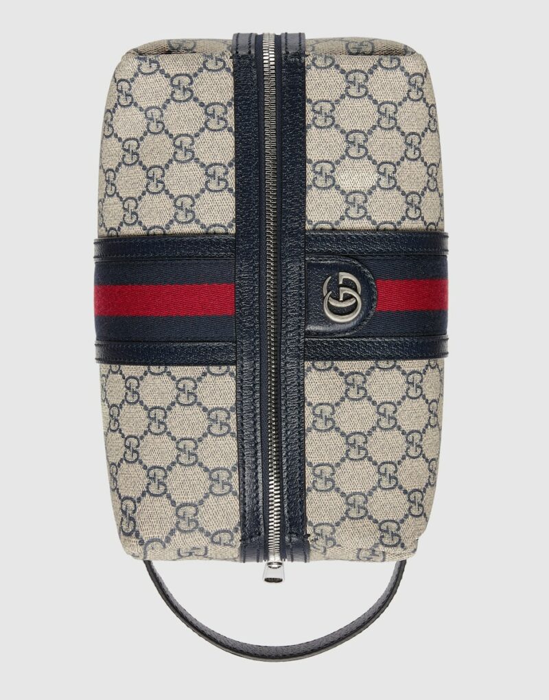 Gucci Savoy Toiletry Case Beige For Men 10.2 in/ 26 cm 739391 96IWN 4076