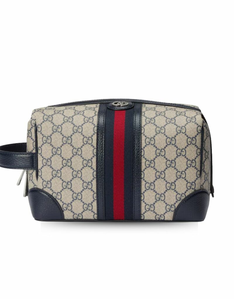 Gucci Savoy Toiletry Case Beige For Men 10.2 in/ 26 cm 739391 96IWN 4076
