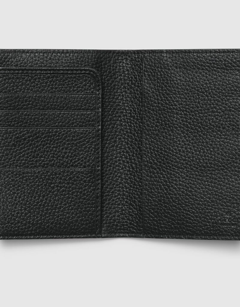 Gucci Jumbo Gg Passport Case Black 7.5in/19cm 795245 AABY0 1000