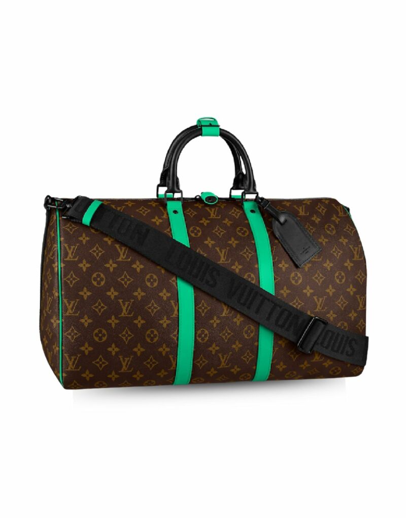Louis Vuitton Keepall Bandouliere 50 Green For Women 19.7in/50cm M46259