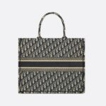 Dior Large Dior Book Tote Blue For Women 16.5 Inches/ 42 Cm M1286ZRIW_M828