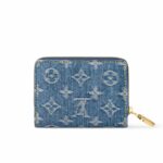 Louis Vuitton Lou Wallet Blue For Women 4.5 Inches/ 11.5 Cm M83160