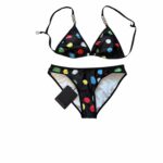 Louis Vuitton Swimsuit Polka Dots Black For Women