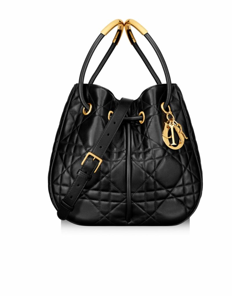 [True-to-ORIGINAL] Dior Medium Nolita Bag Black For Women 10,5in/27cm M2312UNJJ_M900