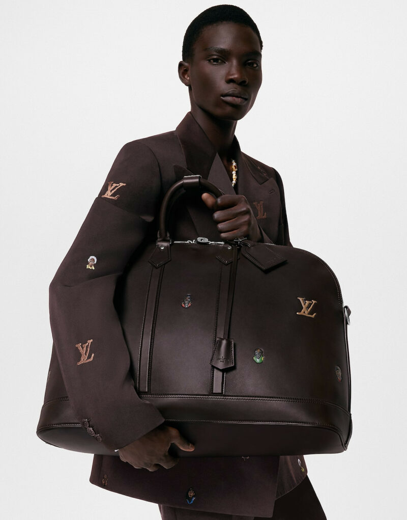 Louis Vuitton Alma Travel GM Bag Brown For Men 25.2in/64cm M24555