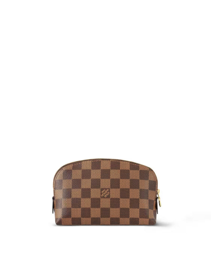 Louis Vuitton Cosmetic PM Pouch Bag Brown For Women 7,5in/19cm N47516