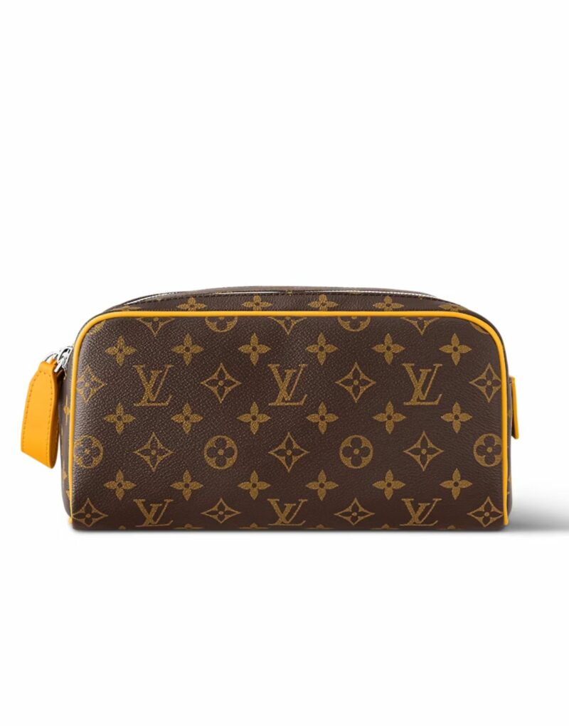 Louis Vuitton Dopp Kit Toiletry Bag Yellow For Men 11in/28cm M46764