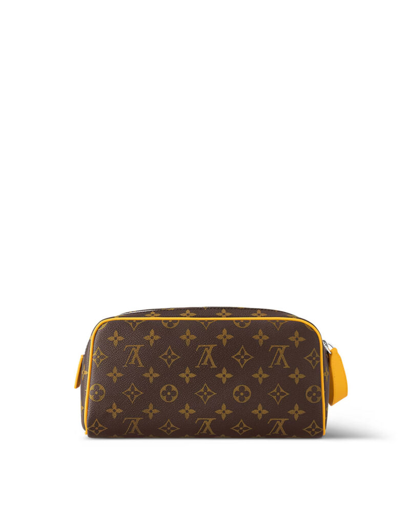 Louis Vuitton Dopp Kit Toiletry Bag Yellow For Men 11in/28cm M46764