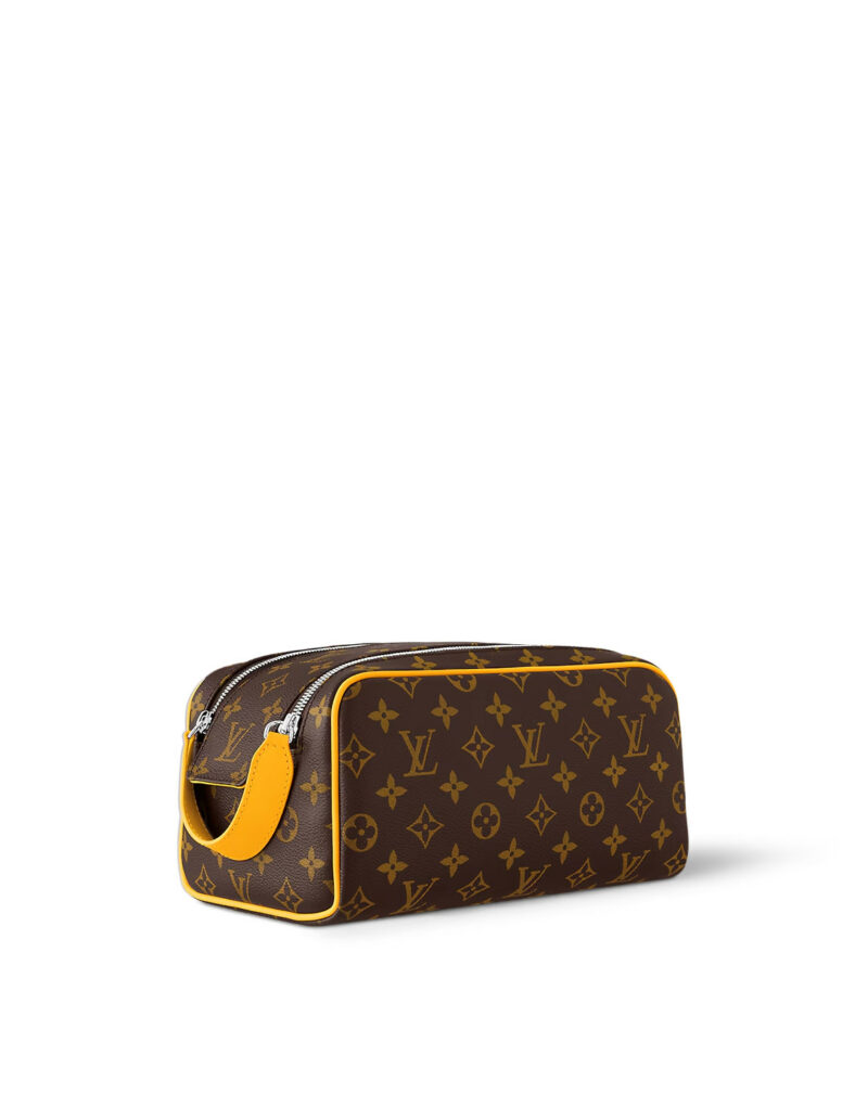 Louis Vuitton Dopp Kit Toiletry Bag Yellow For Men 11in/28cm M46764