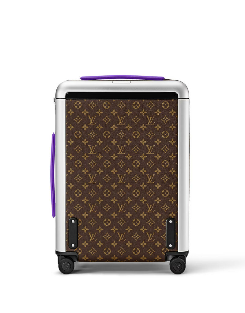 Louis Vuitton Horizon 55 Suitcase Bag Violet  15in/38cm M46782