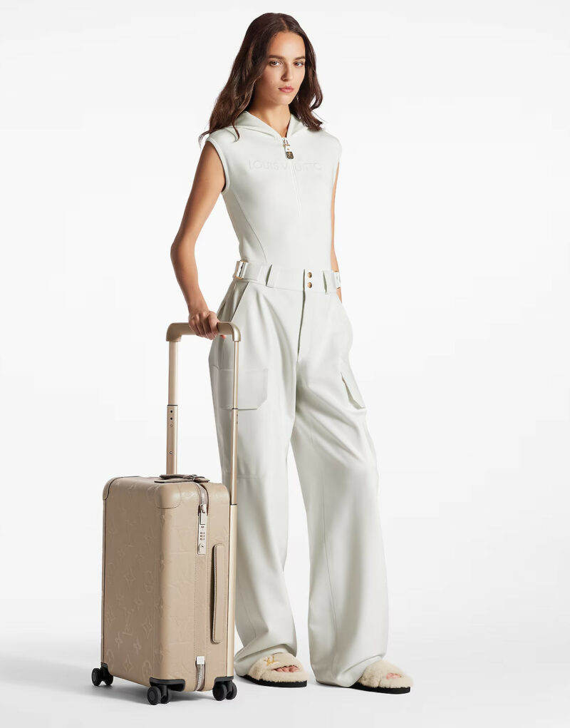 Louis Vuitton Horizon 55 Suitcase Bag Beige  15in/38cm M46074