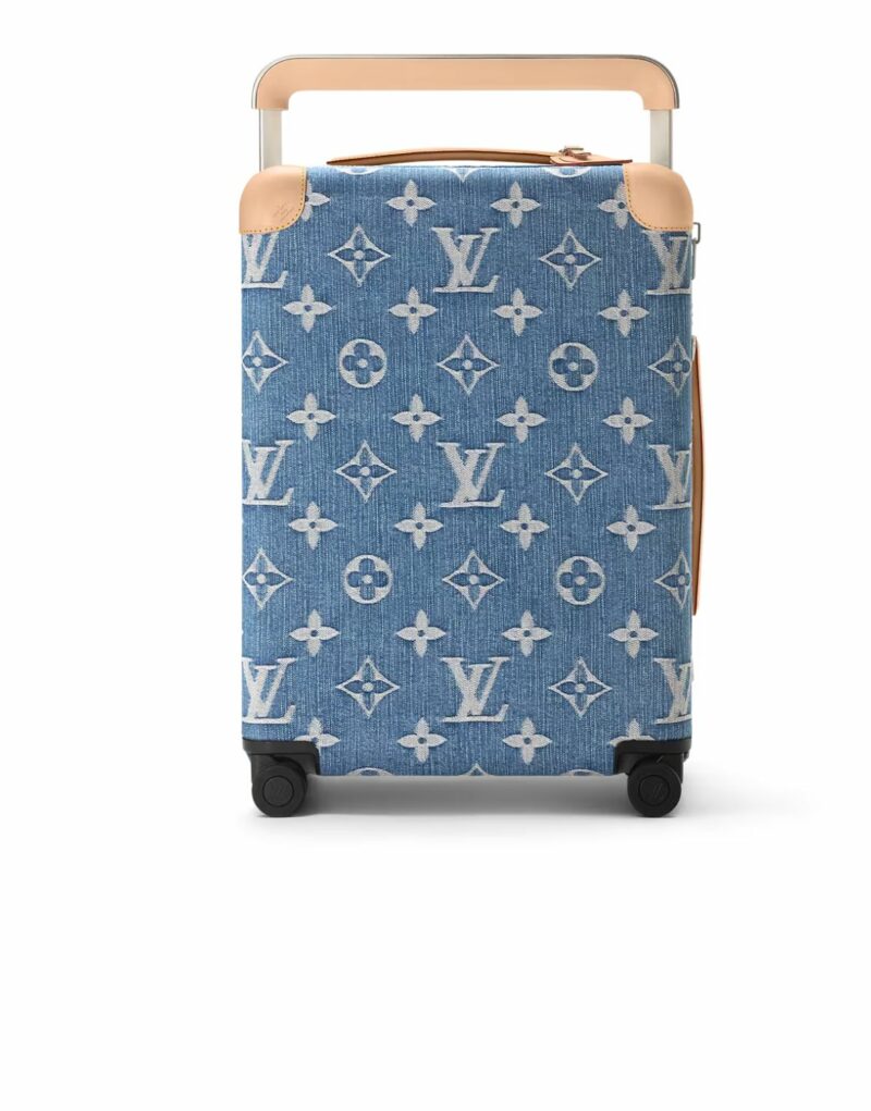 Louis Vuitton Horizon 55 Suitcase Bag Blue  15in/38cm M24314