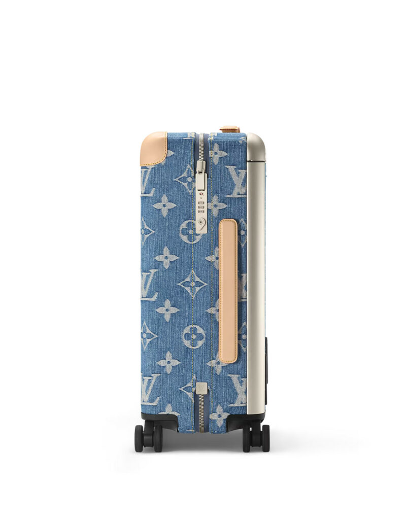 Louis Vuitton Horizon 55 Suitcase Bag Blue  15in/38cm M24314